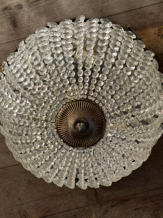 Image 1 of Antike Kristall-Kronleuchter-Deckenleuchte