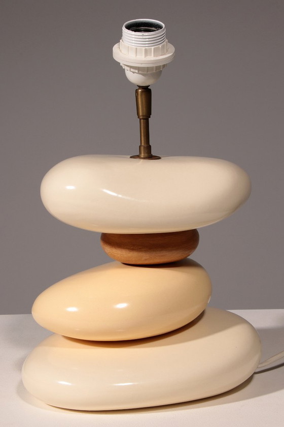 Image 1 of Lampada da tavolo Pebble di François Chatain, anni '80