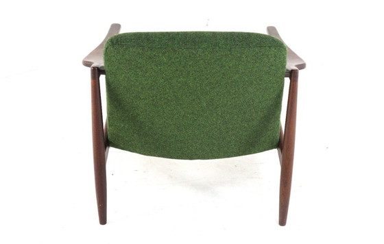 Image 1 of Hartmut Lohmeyer voor Wilkahn fauteuil vintage gestoffeerd