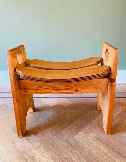 60er Jahre Zweedse Design Kruk, Gilbert Marklund für Furunickarn