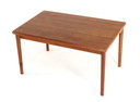 Henning Kjearnulf Vejle table à manger rectangulaire à rallonge XL vintage
