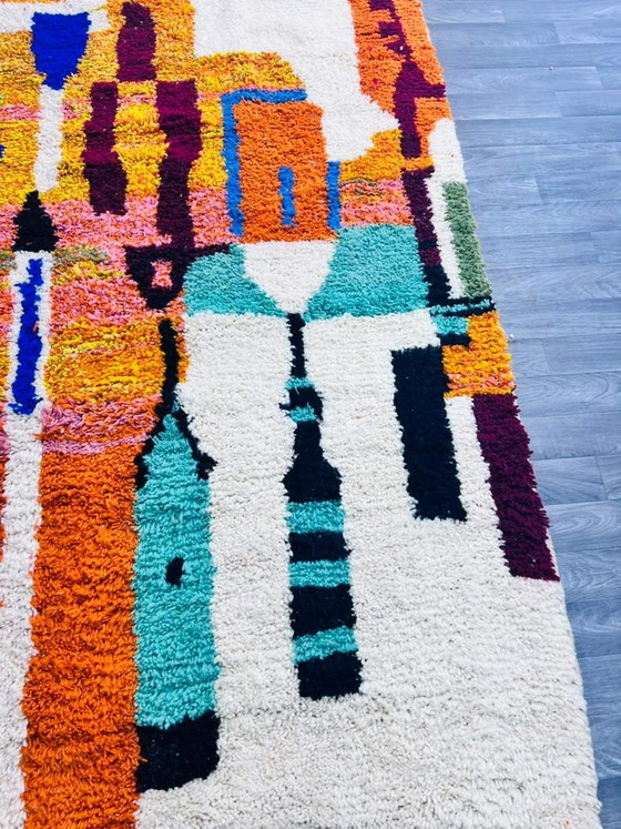 Einzigartiger handgefertigter Berberwollteppich, 200 x 300 cm – Teppiche & Läufer, Wool (photo 8 of 10)
