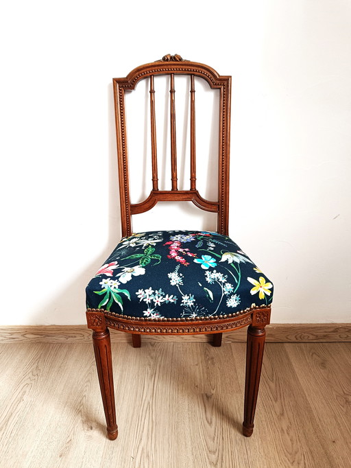 Louis XVI style Napoleon III art nouveau chair
