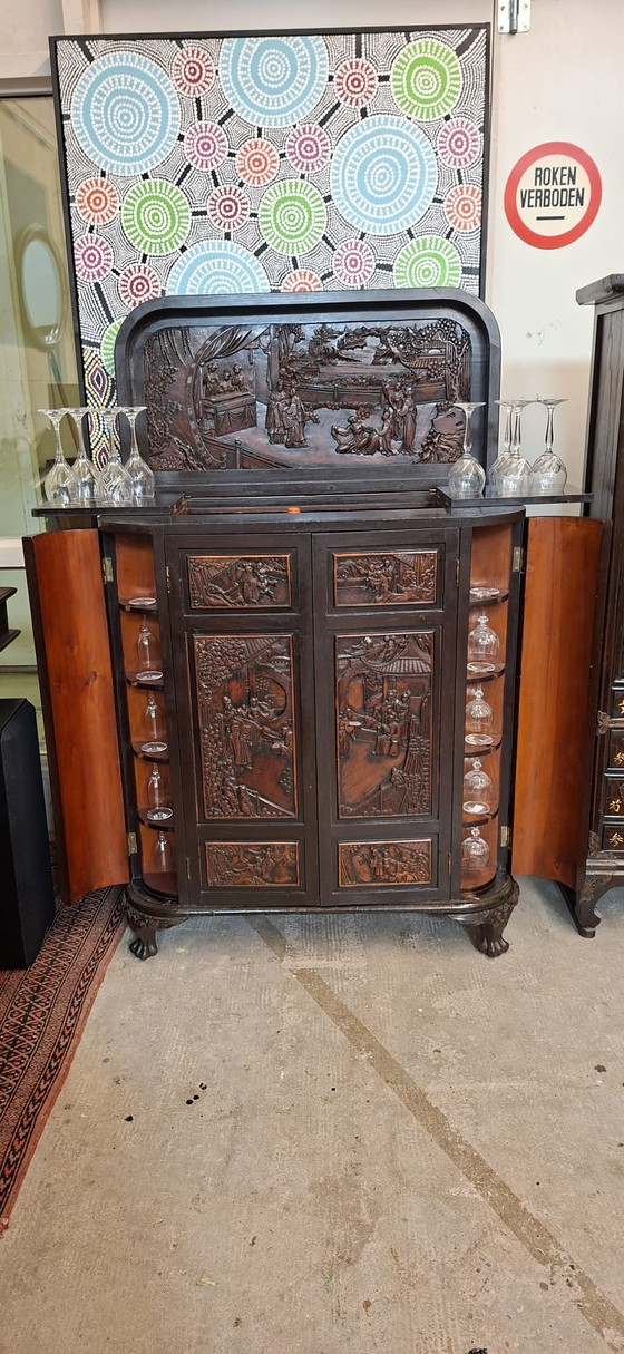 Image 1 of Antiek chinees barkast