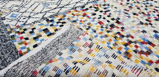 Image 1 of Handgeknoopt Berber kleed wol 212x160cm