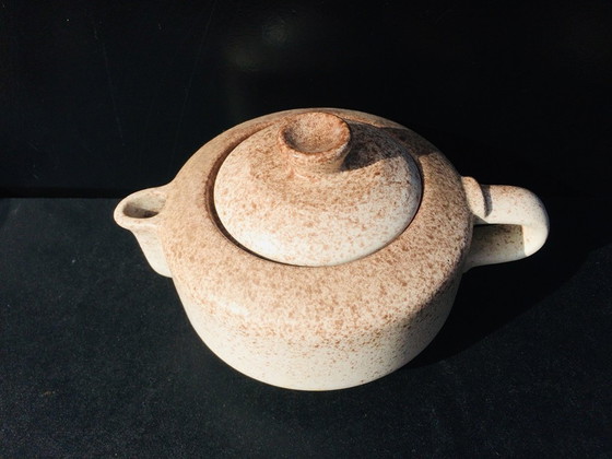 Image 1 of Vintage 60s ' Fat Lava West-Germany ' brutalist servies