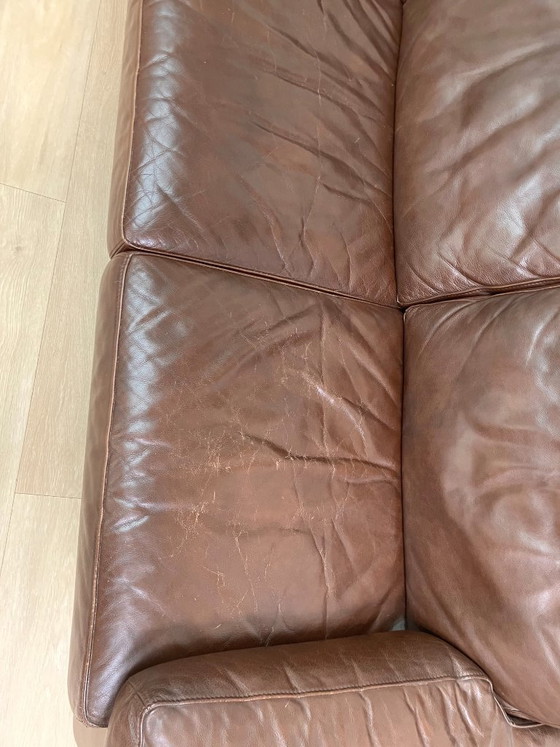 Vintage Leather Three-Seater Sofa by Perida – 3-5 seaters (photo 7 of 13)