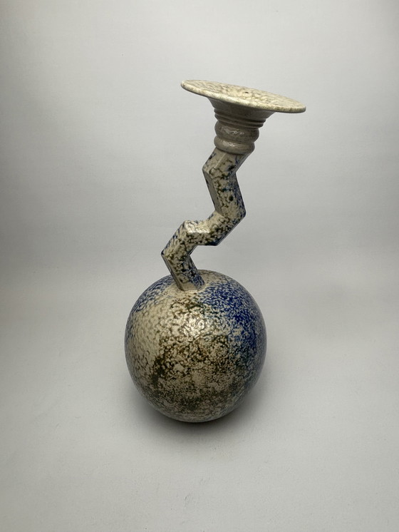 Image 1 of Sculpture en céramique – Objet unique en céramique d'atelier (1970–1990)