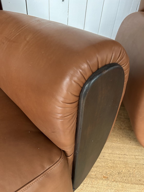 Image 1 of Vintage French club chairs (pair)