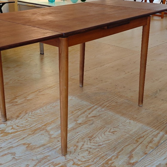 Image 1 of Tavolo da pranzo allungabile in teak vintage