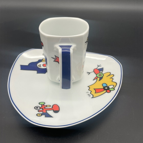 Rosenthal studio-line Flash Funny People – Otmar Alt – Tasse & Assiette – Vaisselle, Porcelaine (photo 12 of 13)