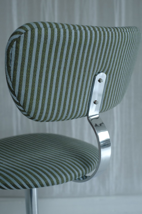 Image 1 of Sedie da pranzo cromate (nello stile di Rudi Verelst)