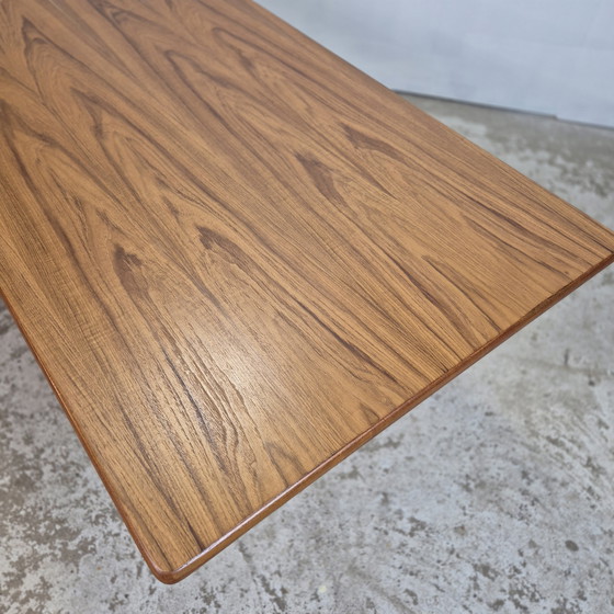 Image 1 of Hans Wegner, AT-303 Sawbuck Vintage Jaren 50 Deense Eettafel