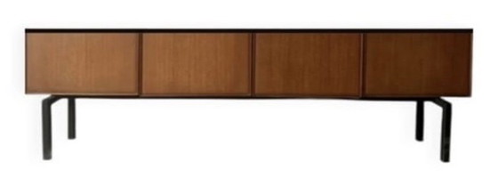 Image 1 of Enfilade scandinave vintage à pieds métalliques