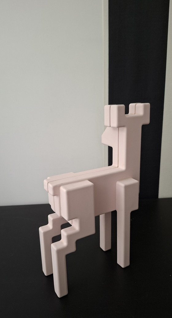 IKEA Samspelt Hert vintage, design pixel Monika Mulder degli anni '90. – Oggetti decorativi, Aluminium (photo 6 of 8)