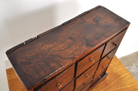 Image 1 of Oak chest of drawers 18th century