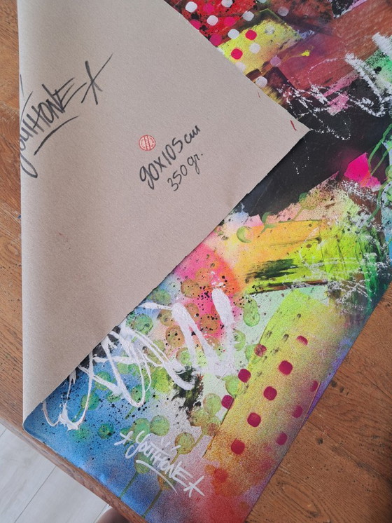 Image 1 of YOUTHONE - Urban Pulse - Artist canvas