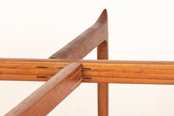 Image 1 of Coffee table, folding, Danish teak, model 4508 by Engholm and Willumsen for Fritz Hansen, 1960s.