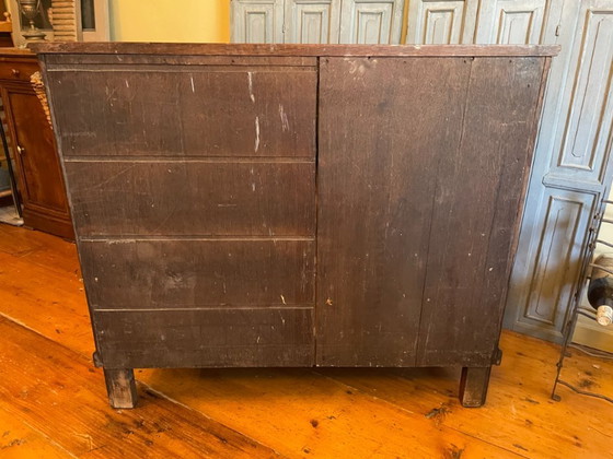 Image 1 of Niederländische antike Eichenkommode