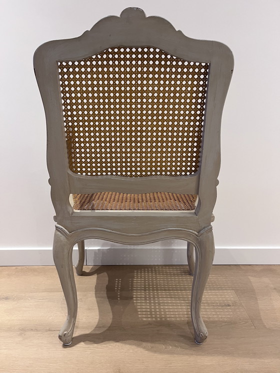 Image 1 of Klassischer Flamant-Sessel mit Rattan – zeitlos und elegant
