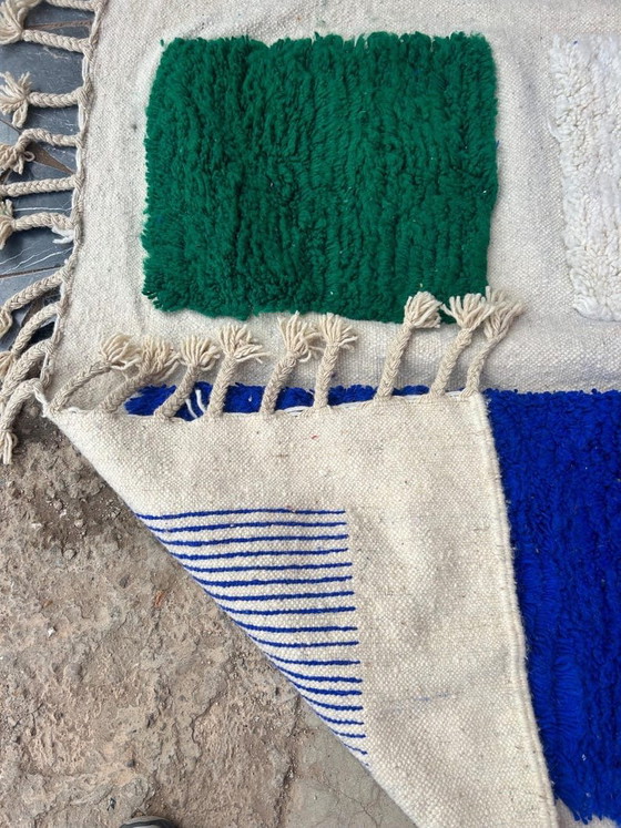 Handmade pure wool rug with colorful patterns, size 1.5/2.5 m – Alberto Bazzani, Rugs & carpets (photo 3 of 8)