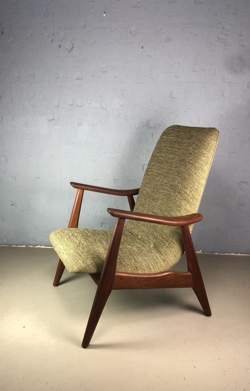 Teak Armchair by Van Teeffelen