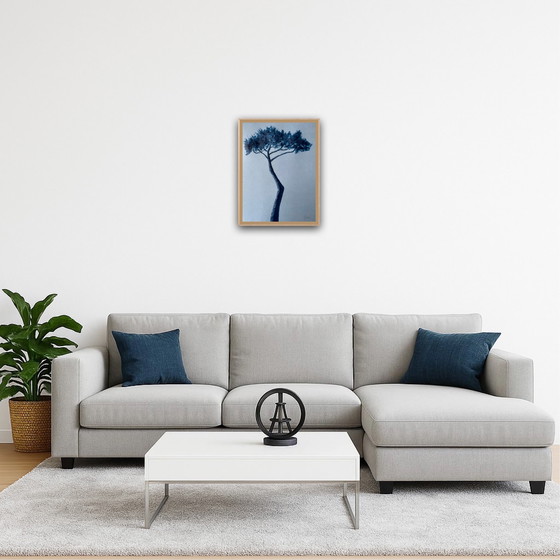 Image 1 of Tinta sobre papel, 40x30 cm. Enmarcado.