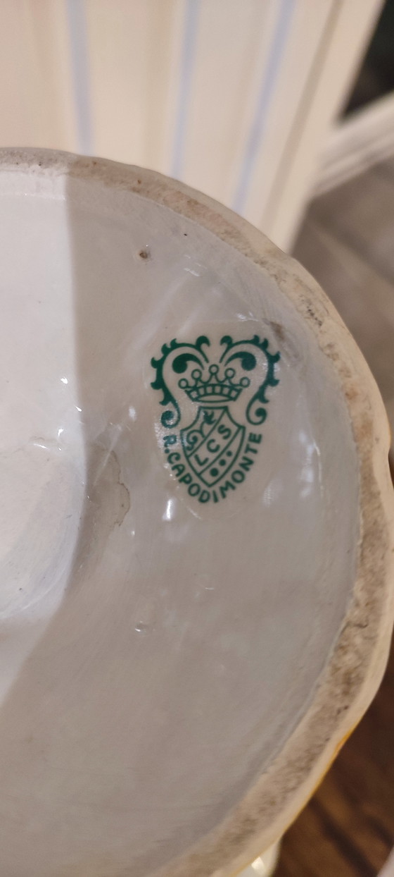 Image 1 of Vintage porcelain from the Royal Manufactory LCS R. Capodimonte