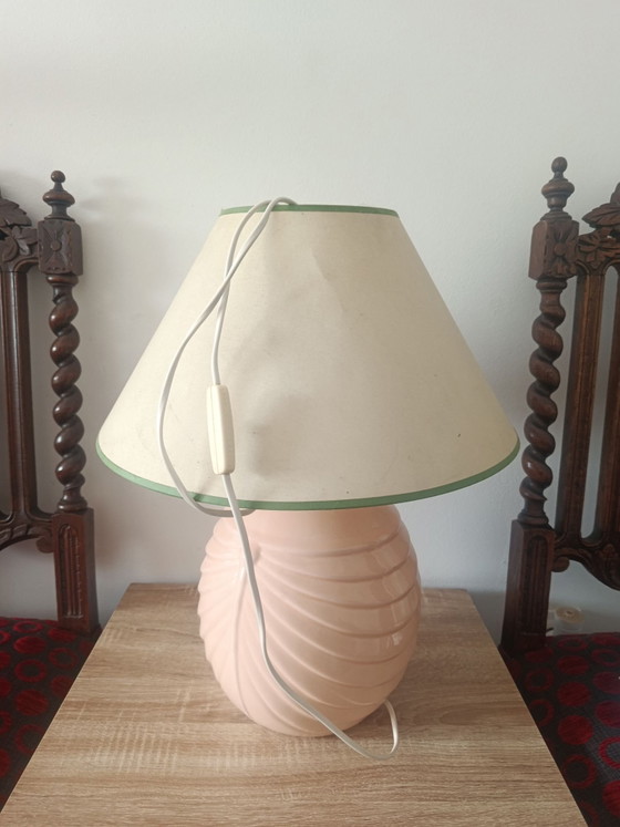 Vintage Tafellamp 70/80 – Tafellampen, Keramiek (photo 3 of 5)