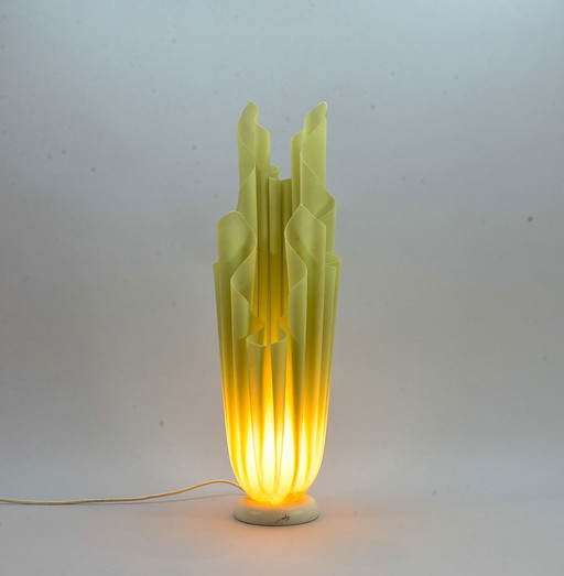 Georgia Jacob Athena Flaming Torch Table Lamp