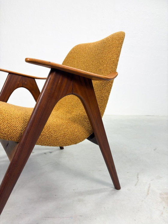 Image 1 of Fauteuil Vintage par Louis van Teeffelen pour Wébé
