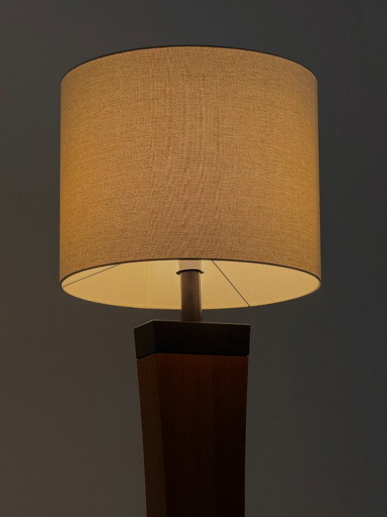 Italiaanse Mid Century Vloerlamp Van Teakhout – Vloerlampen, Wood, Metal (photo 8 of 23)