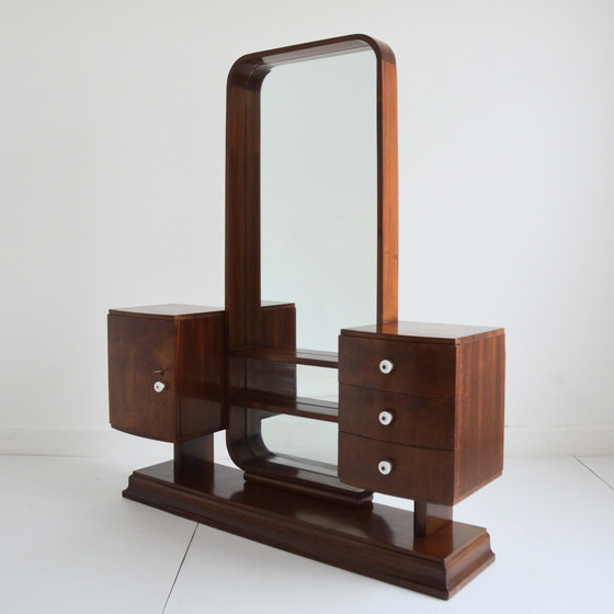 Image 1 of Art Deco 1930 Dressing table / Entrance cabinet