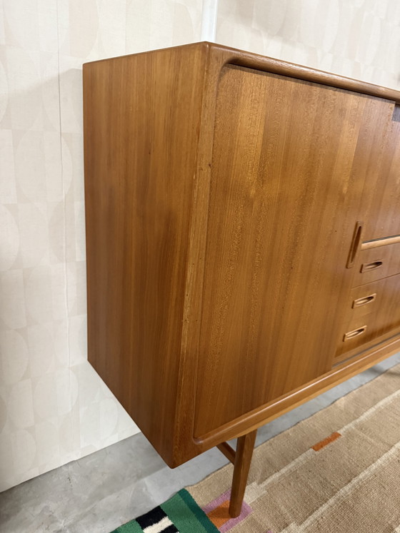 Buffet danois, meuble mural, meuble bar – Vintage, Wood (photo 4 of 15)