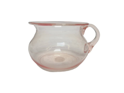Pot de chambre Art déco de la verrerie Hortensja, années 1930 – decoratieve objecten, Glass