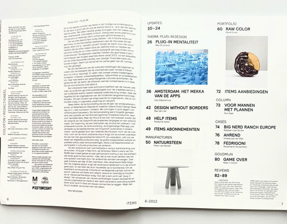Image 1 of Items Journal of Design. Complete Collection of Design Magazines.