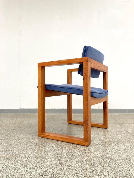 Image 1 of Set van 4 Ate van Apeldoorn kubus stoelen 1970's