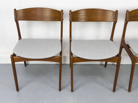 Danish Teak Dining Chairs by Erik Buch for OD Møbler, 1960s, Set of 4 – Scandinavian (photo 10 of 24)