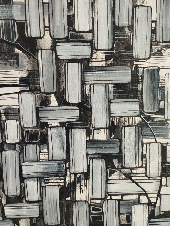 Image 1 of Natia Antadze Abstract Composition XXL