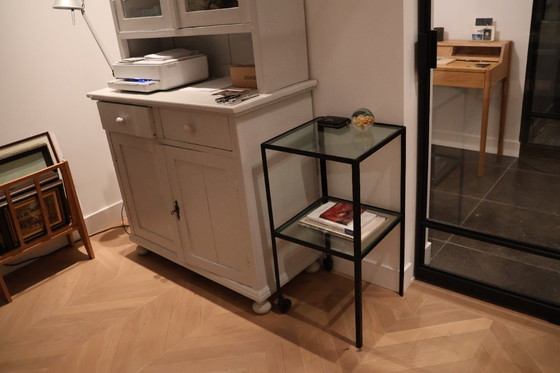 Image 1 of 1x House Doctor Trolley black metal glass