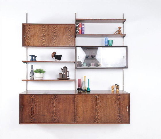 Image 1 of Parete componibile sospesa wengè anni '60