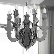 Lampadario Nightwatch originale di marca Van Egmond - 6 bracci 50 cm – Brand van Egmond, polished steel (photo 3 of 10)