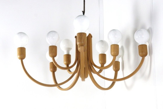 Domus Hanglamp Kroonluchter Vintage Eiken – Hanglampen, Wood (photo 15 of 20)