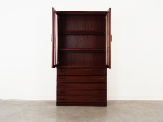 Image 1 of Vetrina in mogano, design danese, anni '70, produzione: Danimarca