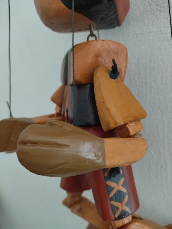Image 1 of Rare Vintage Pinocchio Puppet in Exceptional Condition – 35 cm