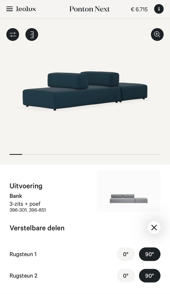 Image 1 of Leolux Ponton Next