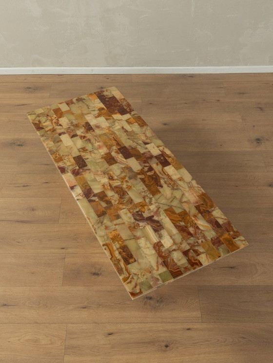 Image 1 of Mesa de centro de mármol ónix, años 60