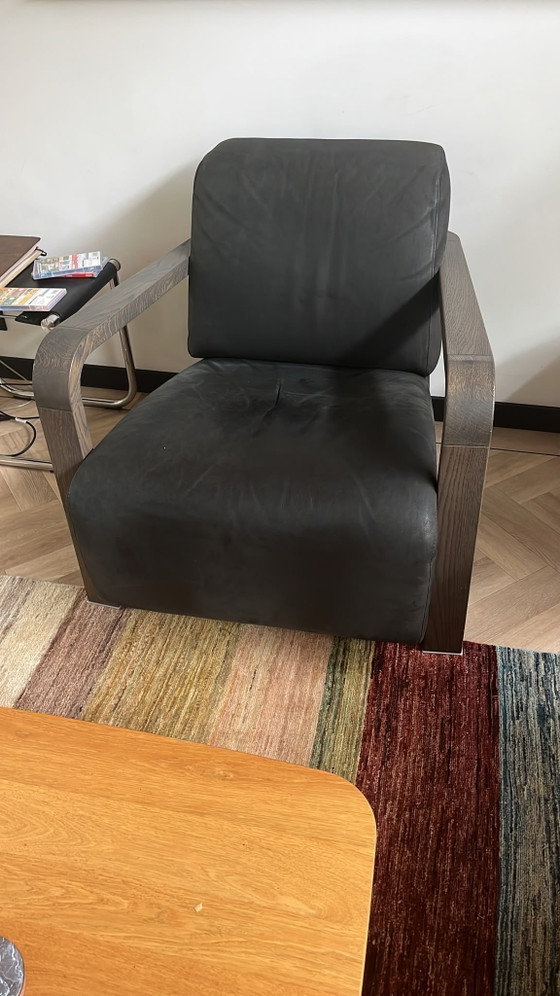 Twee Leolux Hemingway Fauteuils – Leather (photo 3 of 5)