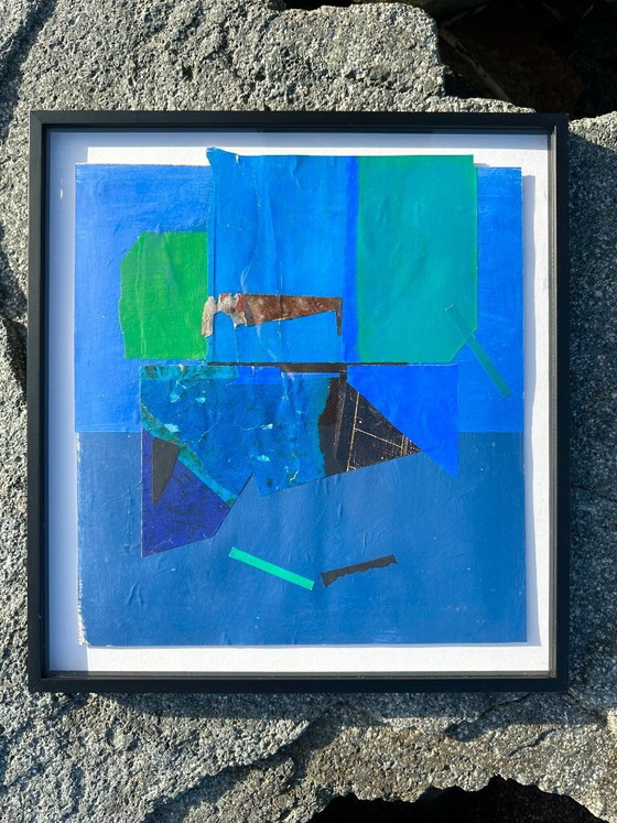 Image 1 of Tableau abstrait 2. Royaume-Uni années 60