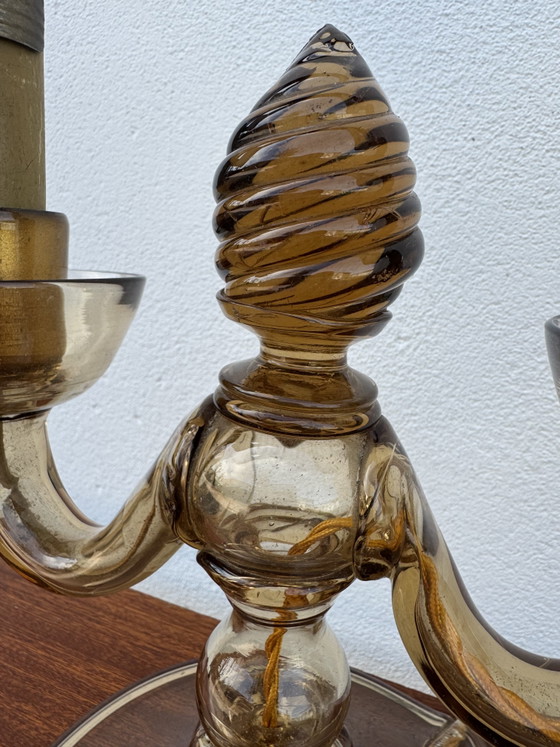 Image 1 of Antico candelabro in vetro di Murano Vittorio Zecchin
